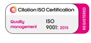 ISO 9001 2015 badge